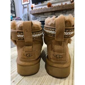 UGG Women's Classic Ultra Mini Alpsey Boots Brown Size 8 Winter Boot